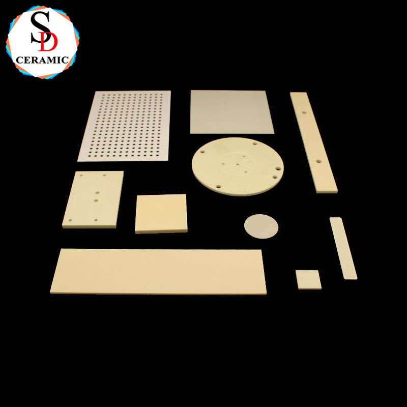 Custom High-Precision Laser Cutting Thin Wall Micro Hole Alumina Ceramic Sheet _ Plate