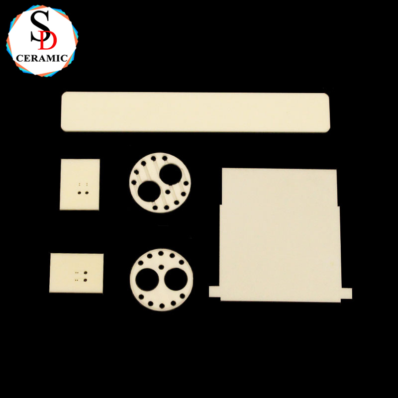 Custom High-Precision Laser Cutting Thin Wall Micro Hole Alumina Ceramic Sheet _ Plate