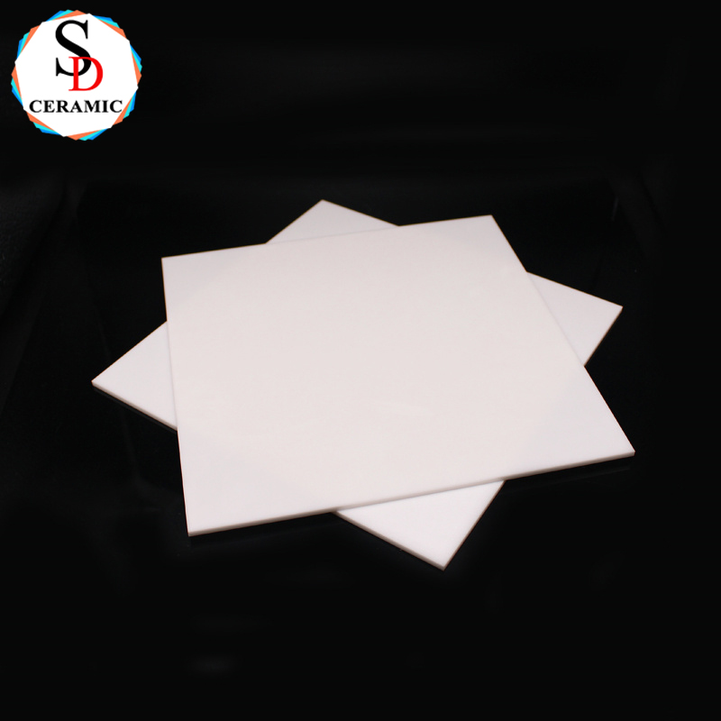 96 99 99.5 Insulation Wear Resistant Al2O3 Alumina Ceramic Plate Substrate Sheet