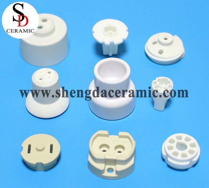 Alumina Ceramic Lamp Base Ceramic Lamp Holder
